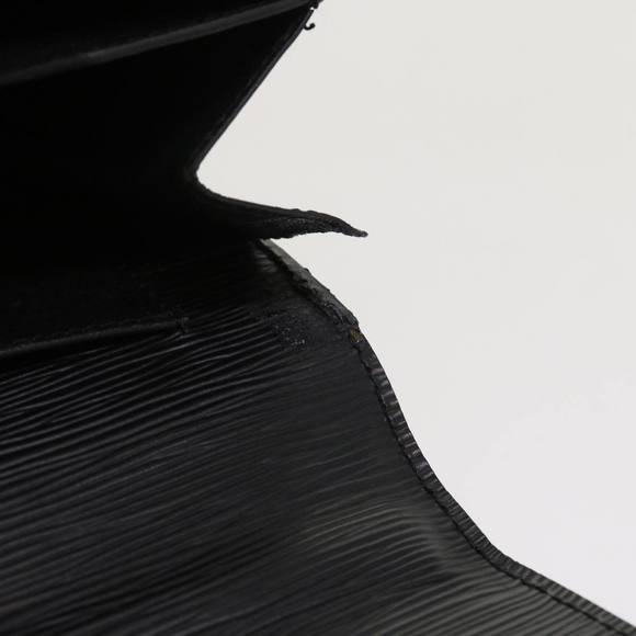 LOUIS VUITTON Epi Serviette Ambassador Business Bag Black M54412 LV Auth 55373 - Picture 9 of 16